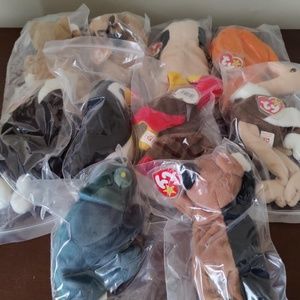 Lot of 10 Beanie Babies (8)